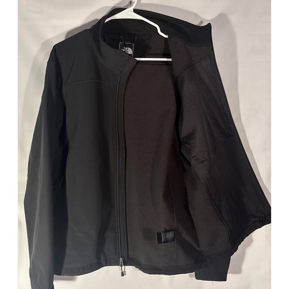 The North Face Jacket Mens Medium Black Flight TKA Stretch Full Zip Fleece - Picture 10 of 15